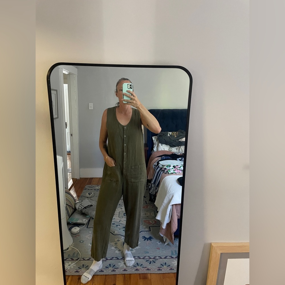 Conscious Clothing Linen Sleeveless Jumpsuit